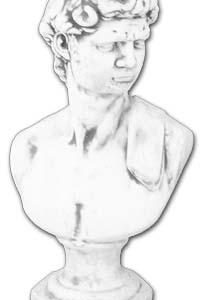 Dávid mellszobor 53 cm