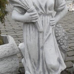 Lány búzakalásszal