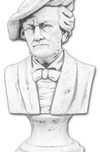 Wagner mellszobor