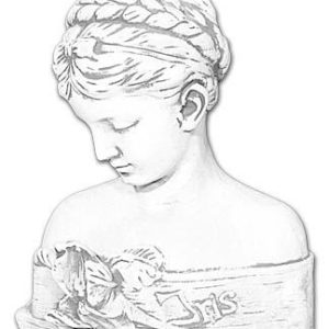 Iris női mellszobor