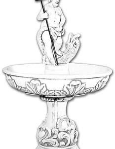 Poseidon egytálcás szökőkút (átmérő 108cm)
