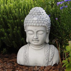Indiai Buddha mellszobor 30cm