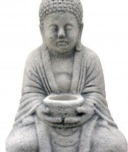 Indiai Buddha tállal