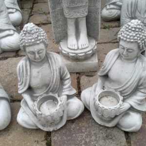 Indiai Buddha mécsestartó