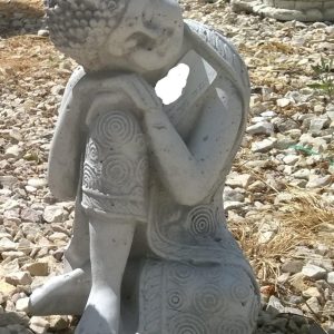 Indiai Buddha 24cm (jobbos)