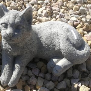 macska fekvő 16cm