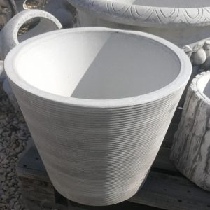 csíkos váza 40cm