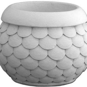 virágtartó kerek pikkelyes 46cm