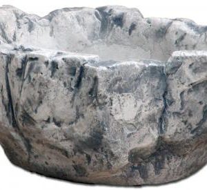 sziklás virágtartó tál 17cm