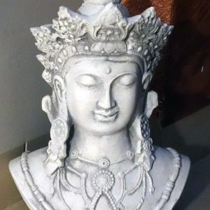 Díszes Buddha fej 30cm