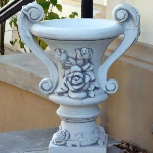Díszes füles váza 65cm