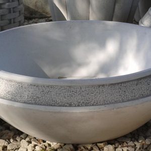Kerek virágtartó tál 20cm